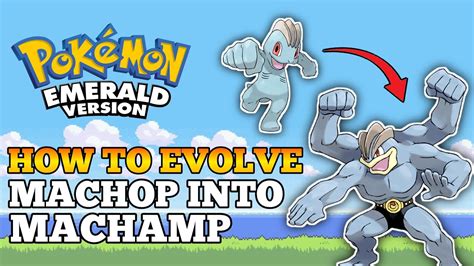 pokemon how to evolve machoke.